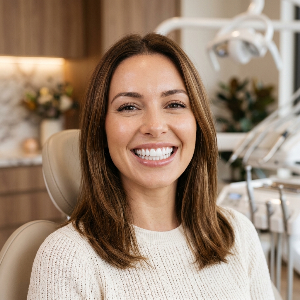 Cosmetic dentistry result